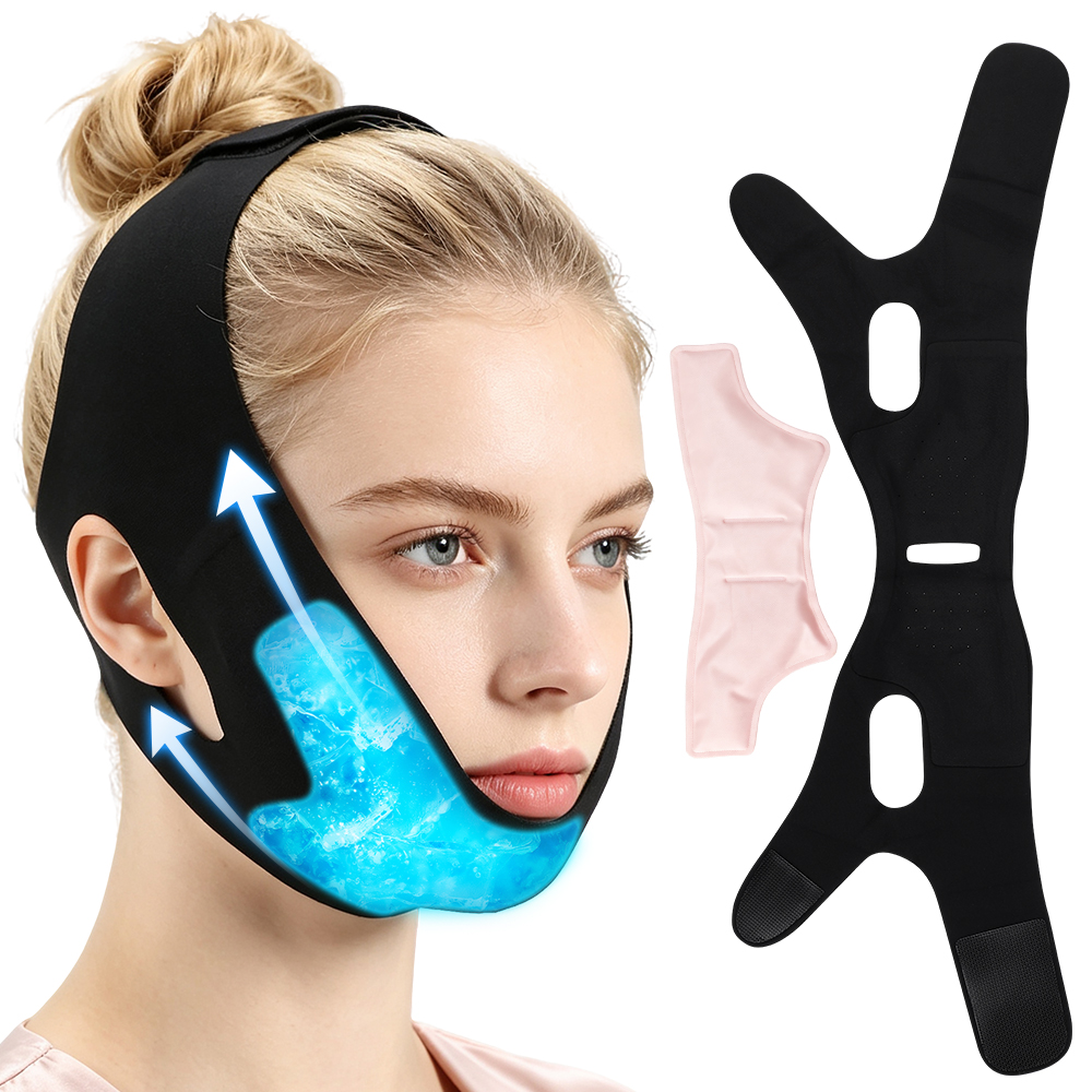 Black Face Mask Pack - Masque de Gel Chaud et Froid