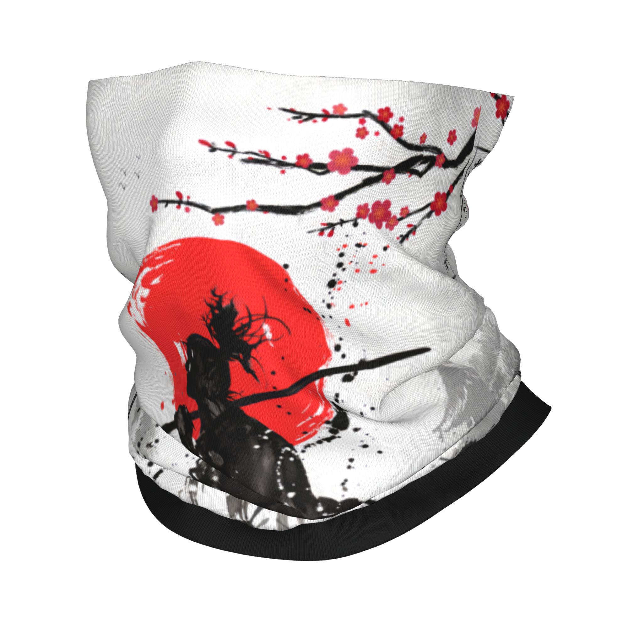 Neck Gaiter Face Cover - Cache-cou Bandana de guerrier samouraï japonais,