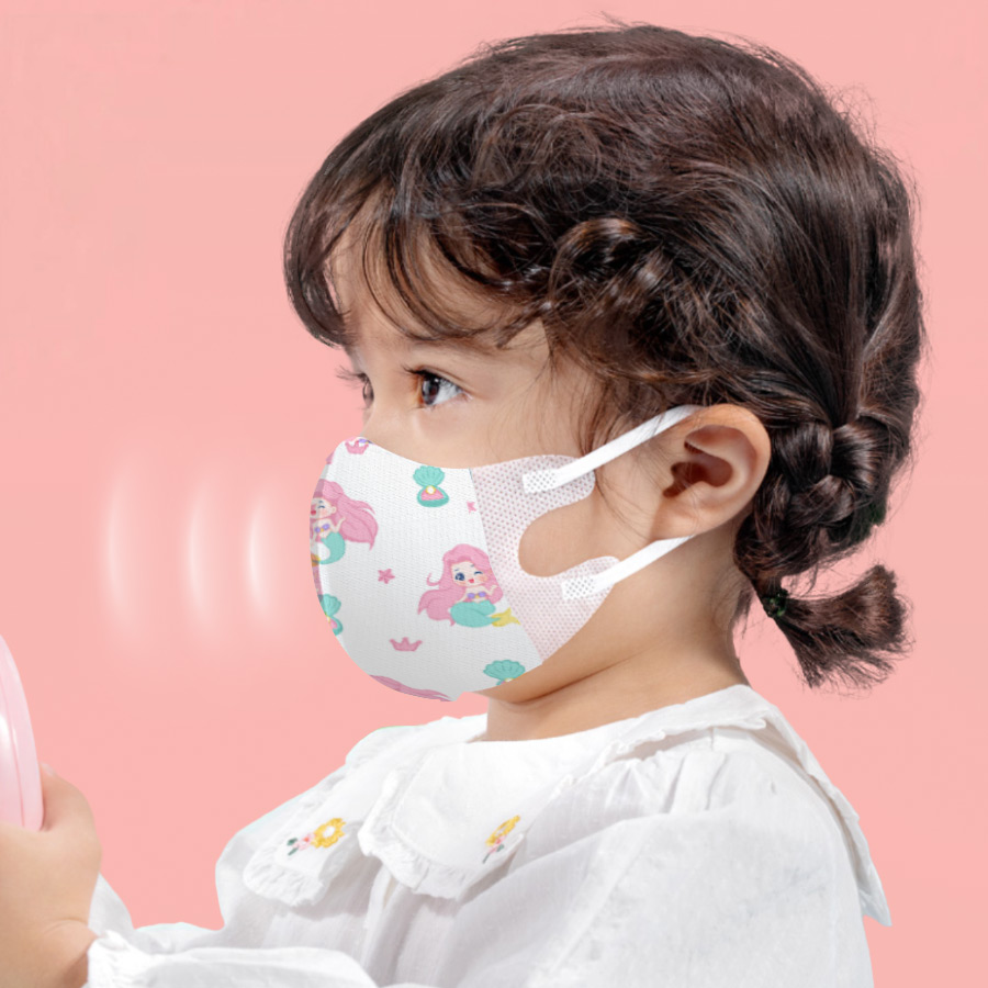30 pièces masque facial 3D enf - Kids Face Mask avis et prix