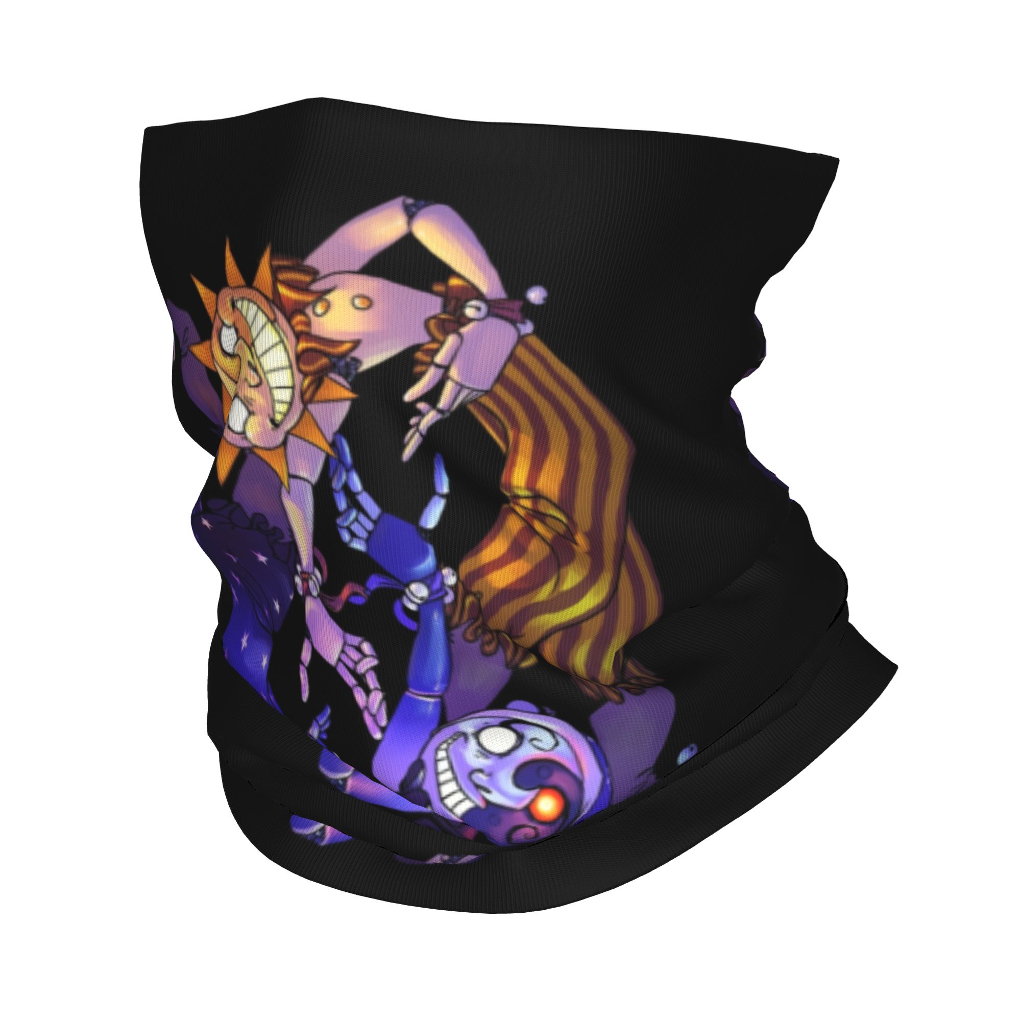 Soleil et lune FNAF sécurité v - Neck Gaiter Face Cover avis et prix